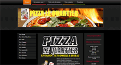 Desktop Screenshot of pizzalequartier.com